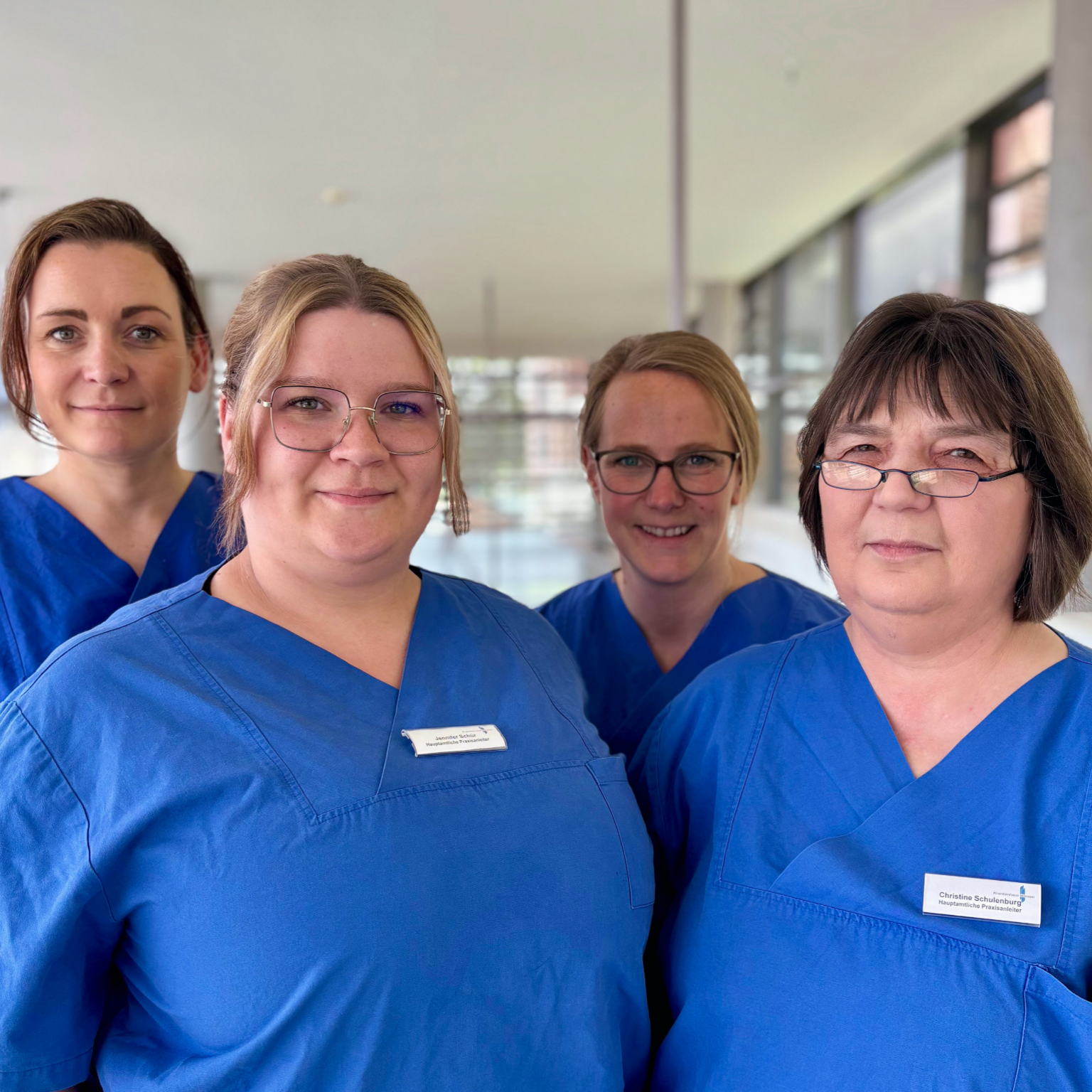 Julia, Jennifer, Christin und Christine