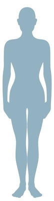 Körperansicht Frau